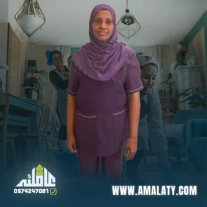 عاملة سريلانكية للتنازل طباخة فنانة